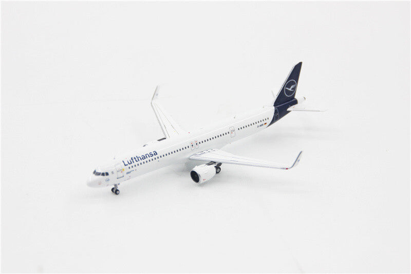 PANDAMODEL Lufthansa AirBus A321neo D-AIEB June 1:400 DIECAST plane Pre-built