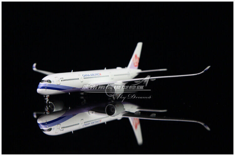 1:400 JC Wings CHINA AIRLINES AIRBUS A350-900 Passenger Airplane Diecast Model