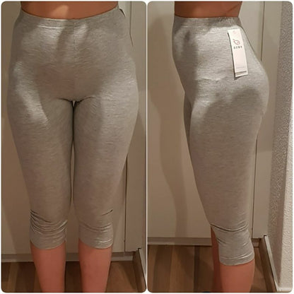 Women Leggings Plus Size Elastic Waist Casual Bamboo Fiber Stretch Pants Workout