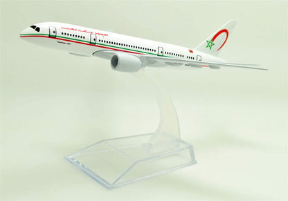1:400 16cm B787 Royal Air Maroc Metal Airplane Model Plane Toy Plane Model