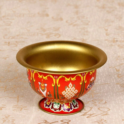 8pcs/lot Tibetan Buddha Bowl Talisman Water Holy Water Cup Buddhist Supplies Cup