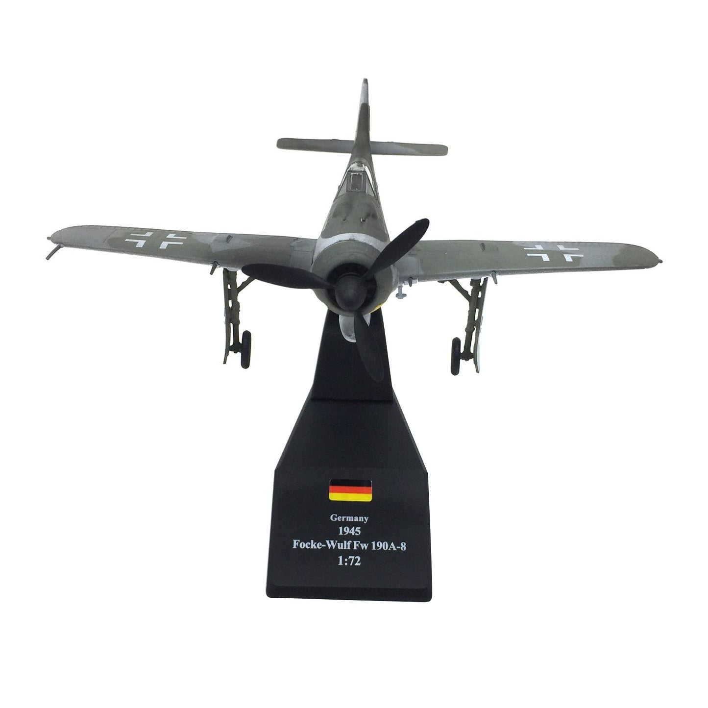 1/72 Scale WWII German Focke-Wulf Fw 190A-8 WüRger Fighter Plane Model Toy Decor