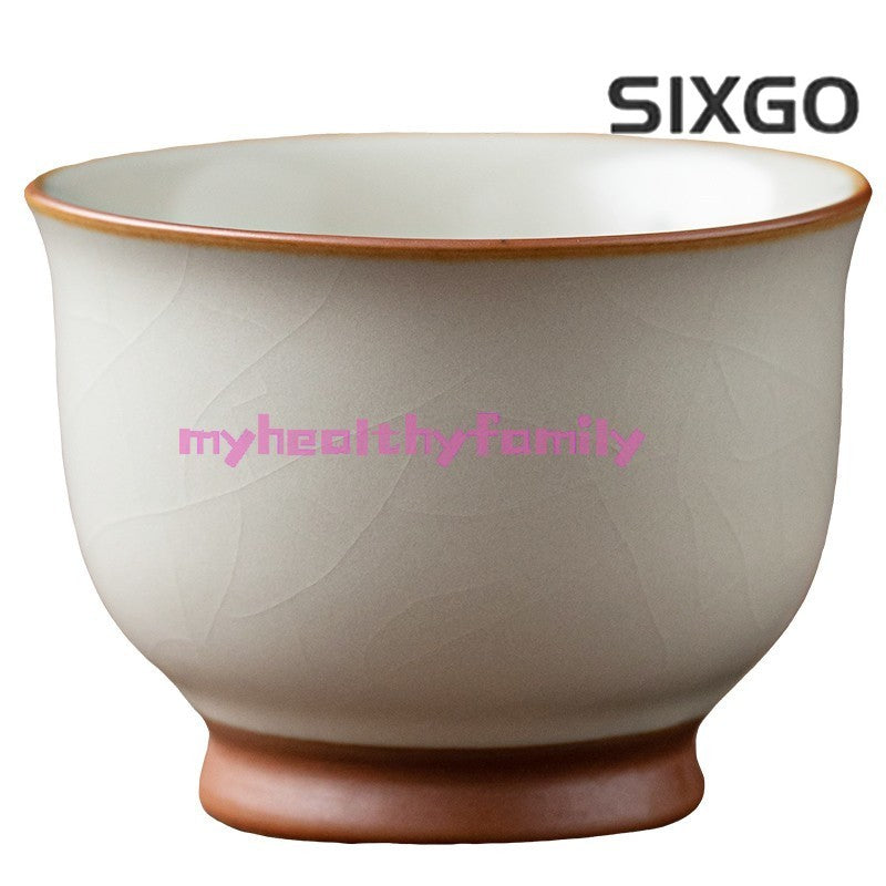 1pc Ru Kiln Master Cup Single Cup Dedicated Ceramic Tea Cup