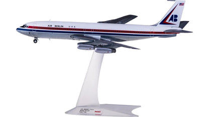 1:200 Herpa AIR BERLIN USA BOEING 707-300 Passenger Plane Diecast Aircraft Model