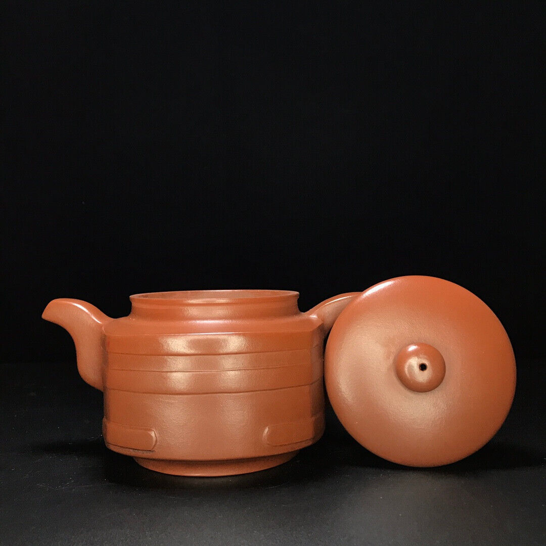 Chinese Yixing Zisha Clay Handmade Exquisite Teapot （大混方 底款：顾景舟）