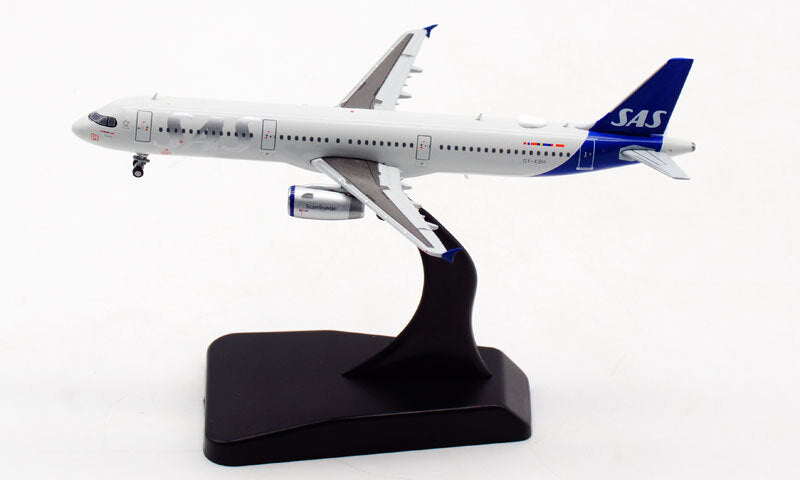 JC Wings SAS Scandinavian AIRBUS A321 OY-KBH 1/400 diecast plane model aircraft