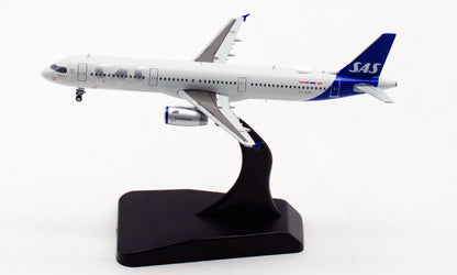 JC Wings SAS Scandinavian AIRBUS A321 OY-KBH 1/400 diecast plane model aircraft