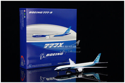 1:400 JC Wings BOEING 777-9X Passenger Airplane Diecast Aircraft Plane Model