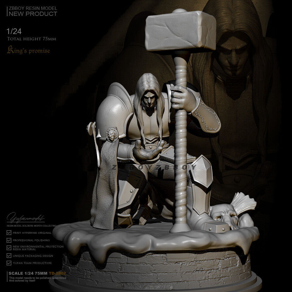 1/24 resin figure model Imperial promise Unassembled Unpainted