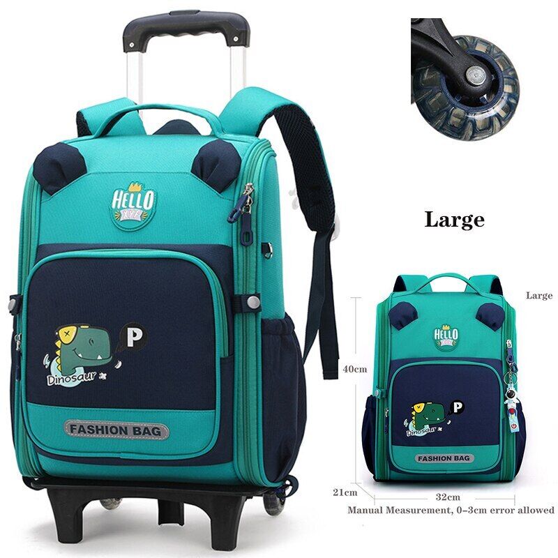 School Bag Wheels School Trolley Backpack Girls Wheeled Backpack School Bags