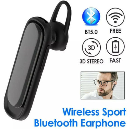Bluetooth Headset Wireless in-ear Stereo Headphones Audifono Auriculares Single