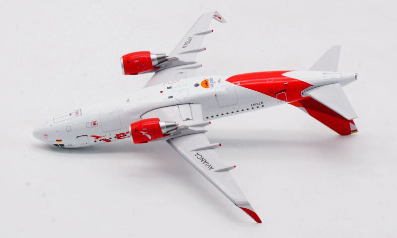 Inflight AVIANCA for AIRBUS A319 N751AV 1/200 Aircraft Pre-built Model