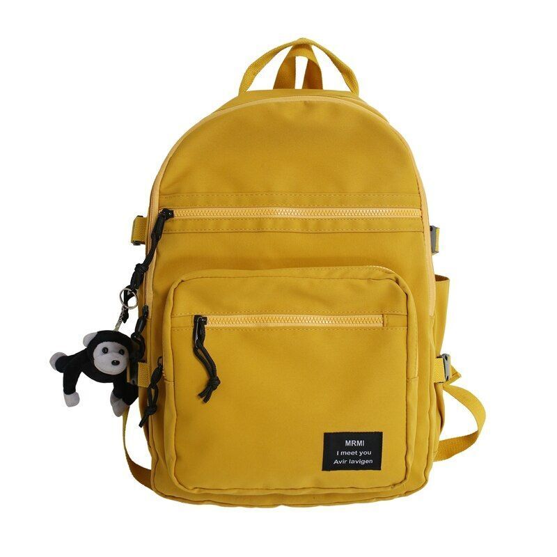 Student Backpack School Bag Rucksack Leisure Traveling Yellow/Purple/Red/White