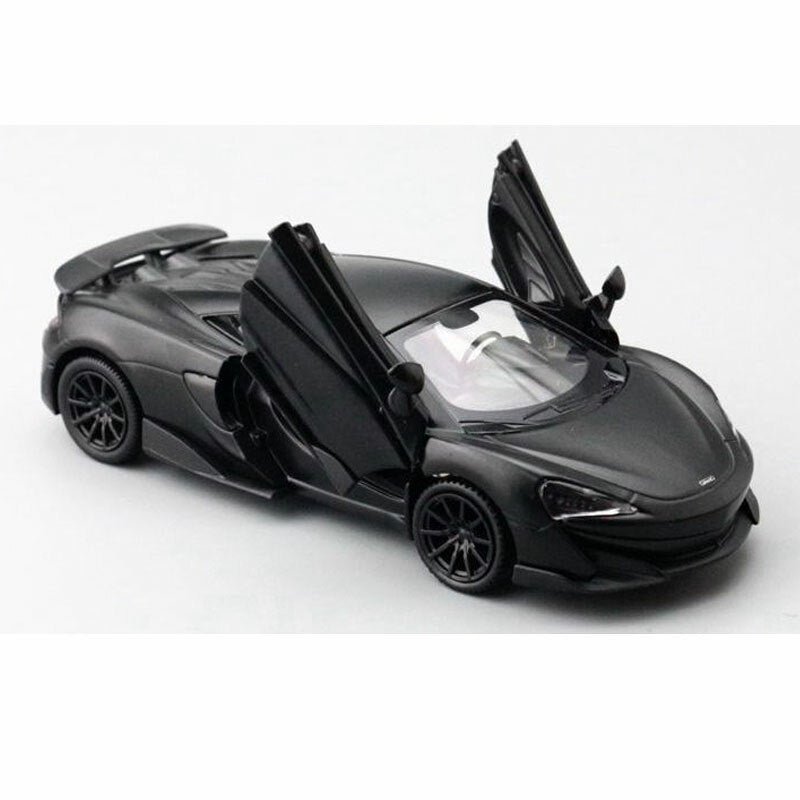 1/36 Scale McLaren 600LT Model Car Diecast Toy Vehicle for Boys Kids Gifts Black