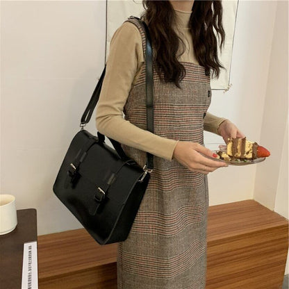 Student School Bag Pu Leather Female Bags Women Shoulder Bag Ladies Totes
