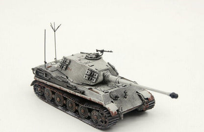 New 1/72 WWII German Tiger II - Budapest 1944 - 1945 Tank Metal + Plastic Model