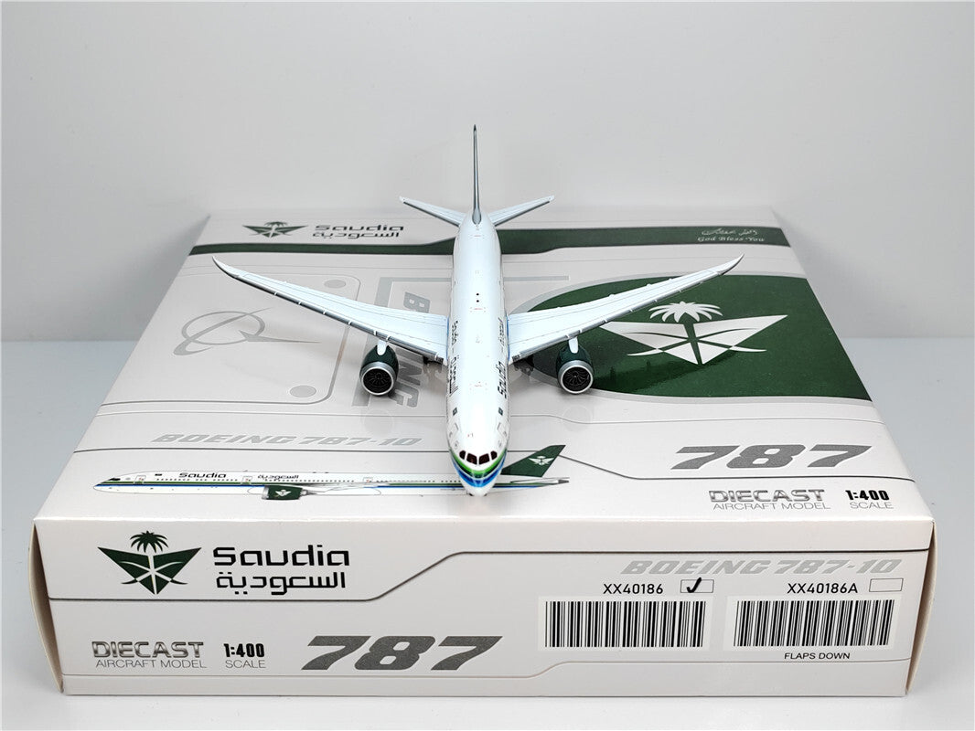 1:400 JC Wings SAUDIA BOEING B787-10 Passenger Airplane Diecast Aircraft Model