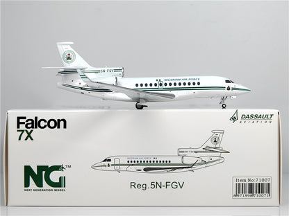 1:200 NG Model NIGERIAN AIR FORCE Falcon 7x Airplane Diecast Aircraft Model