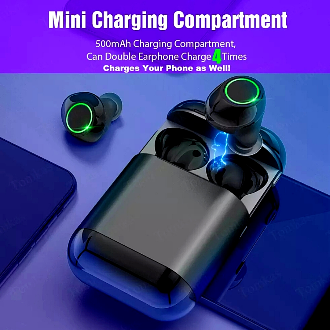 Audifonos inalambricos Bluetooth 5.0 Auriculares Universal Para Telefonos Tablet
