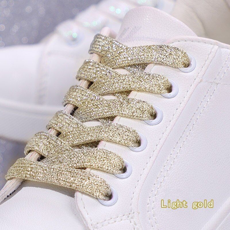 Shoelaces Colorful Sparkling Flat Athletic Sneakers Shoes Boot Strings 100-160cm