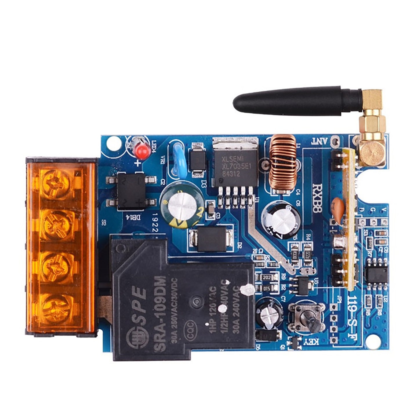 433MHz DC Wireless Remote Control Switch For High-Power Water Pump Motor