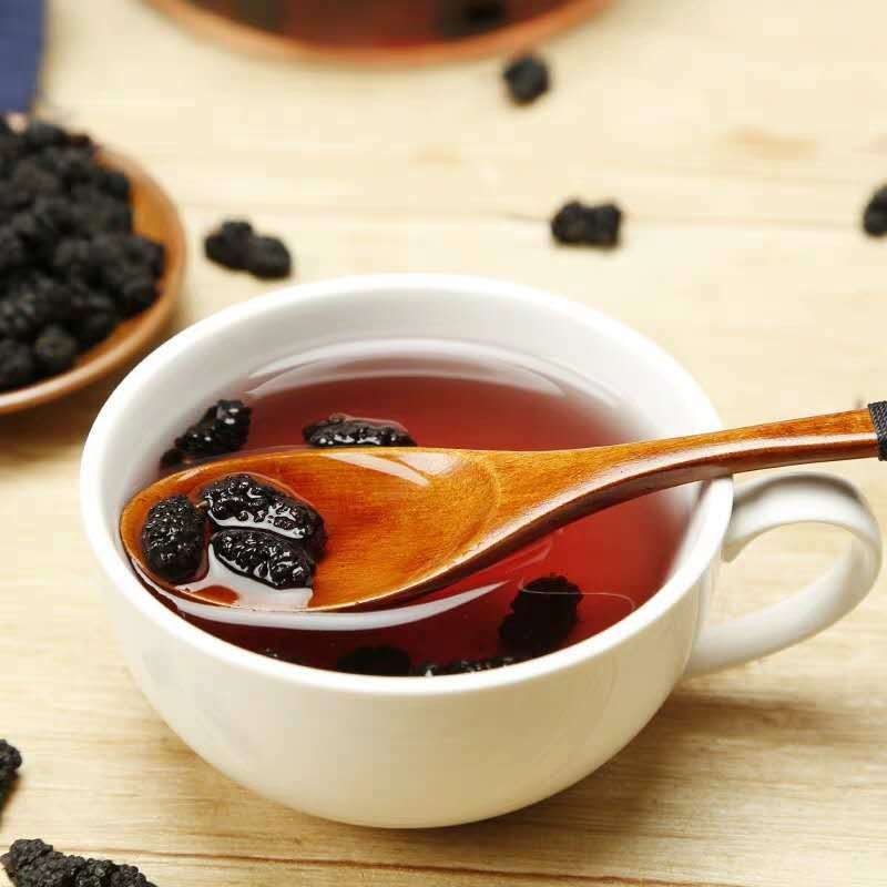 100% Natural Black Mulberry Fruit Tea Dried Tea Mulberry Rich in Blood Health -