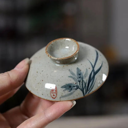 Chinese Gaiwan Pottery Tea Cup Bowl Kung Fu Teacups Ceramic Teaware Tea Tureen