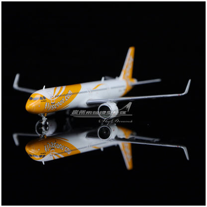 1:400 JC Wings Scoot AIRBUS A321neo Passenger Airplane Diecast Aircraft Model