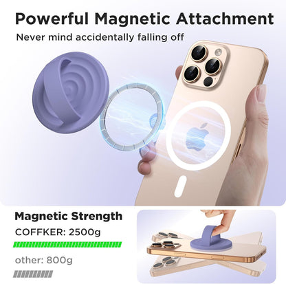 Magnetic Phone Grip Ring Holder, Liquid Silicone Magnet Cell Phone Grip Finger L