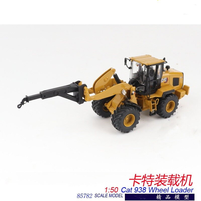 1:50 DM Cat 938 Wheel Loader Construction Machine Equipment Diecast Model