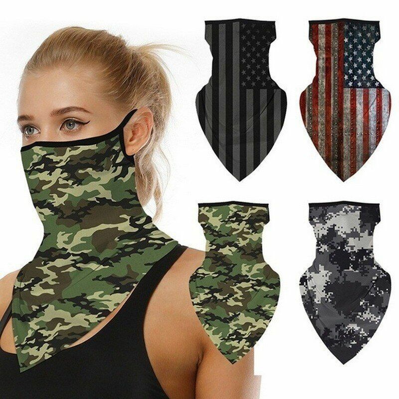 Unisex Balaclava Scarf Sports Buff On Neck Outdoor Cycling Headband Scarves Mask