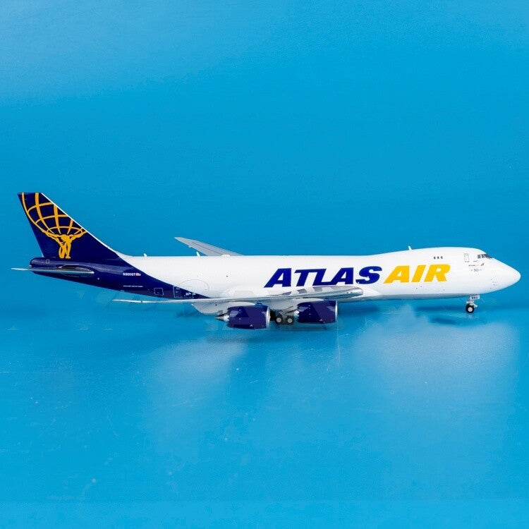 1:400 JC Wings Atlas Air Boeing 747-8F Airplane Diecast Aircraft Model