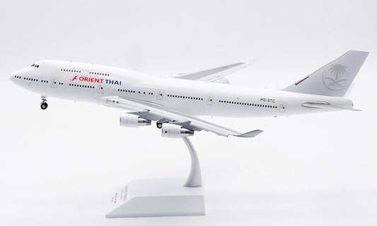 1:200 JC Wings ORIENT AIRLINES BOEING B747-400 Flap Down Airplane Diecast Model