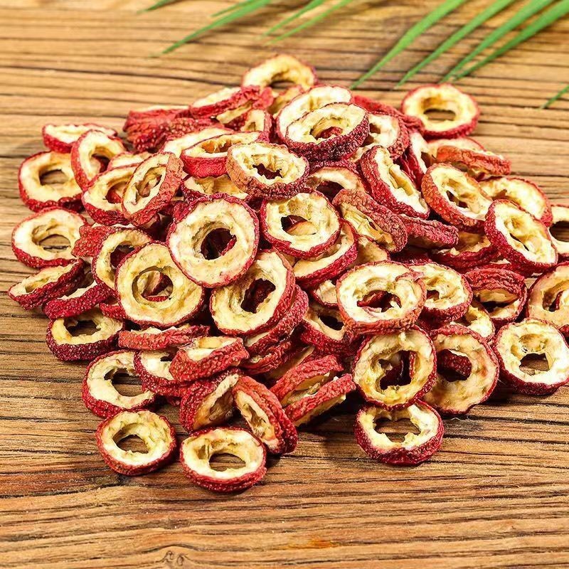 500g Chinese Hawthorn Slices Seedless Hawthorn Hollow Circle Dried Shan Zha Quan
