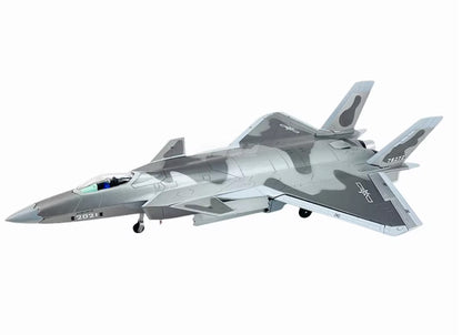 1:48 48CM J-20 2021 Stealth Fighter Jet Airplane Diecast Military Aircraft Model