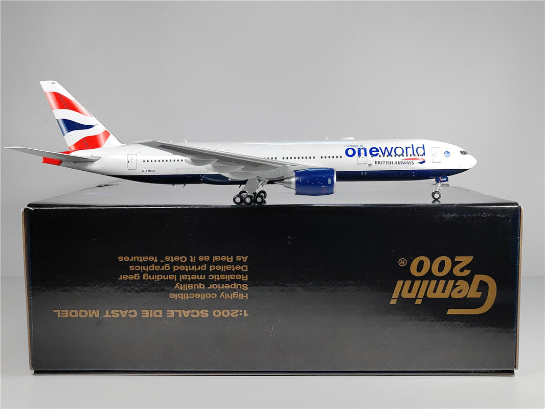 1:200 32CM Geminijets oneworld BOEING B777-200ER Airplane Diecast Aircraft Model