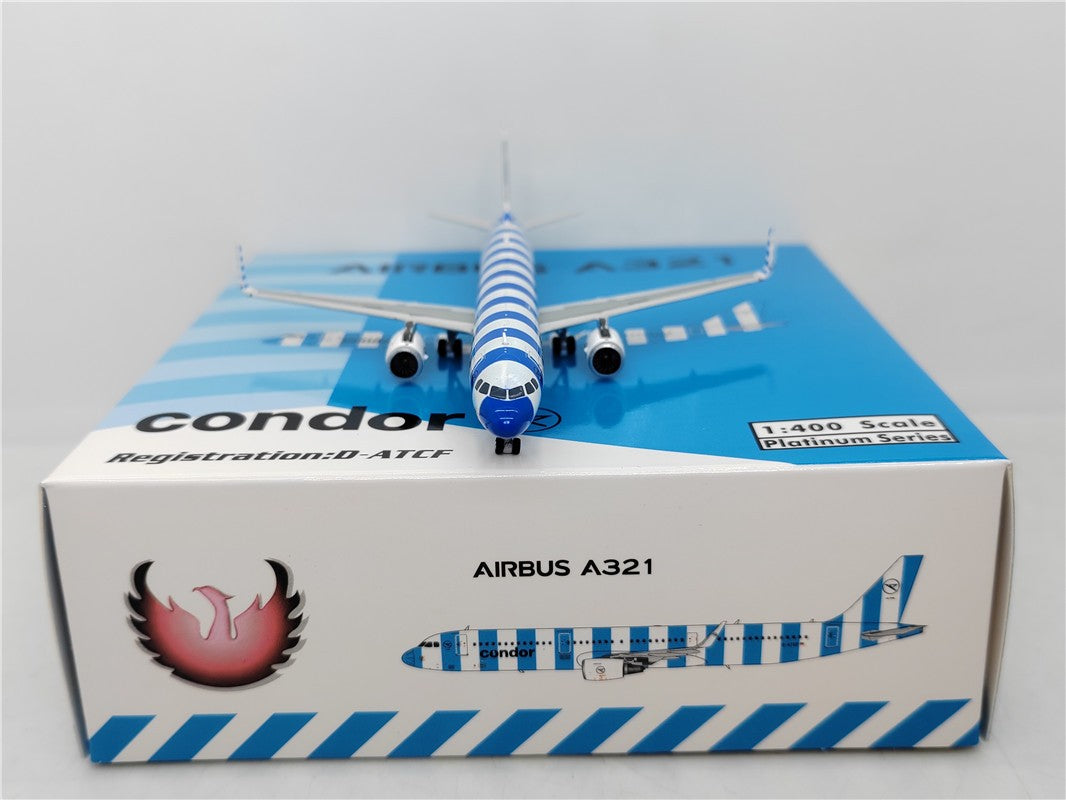 1:400 Phoenix Condor Airbus A321 Passenger Airplane Diecast Aircraft Plane Model