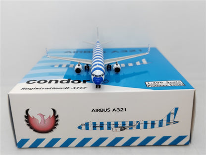 1:400 Phoenix Condor Airbus A321 Passenger Airplane Diecast Aircraft Plane Model