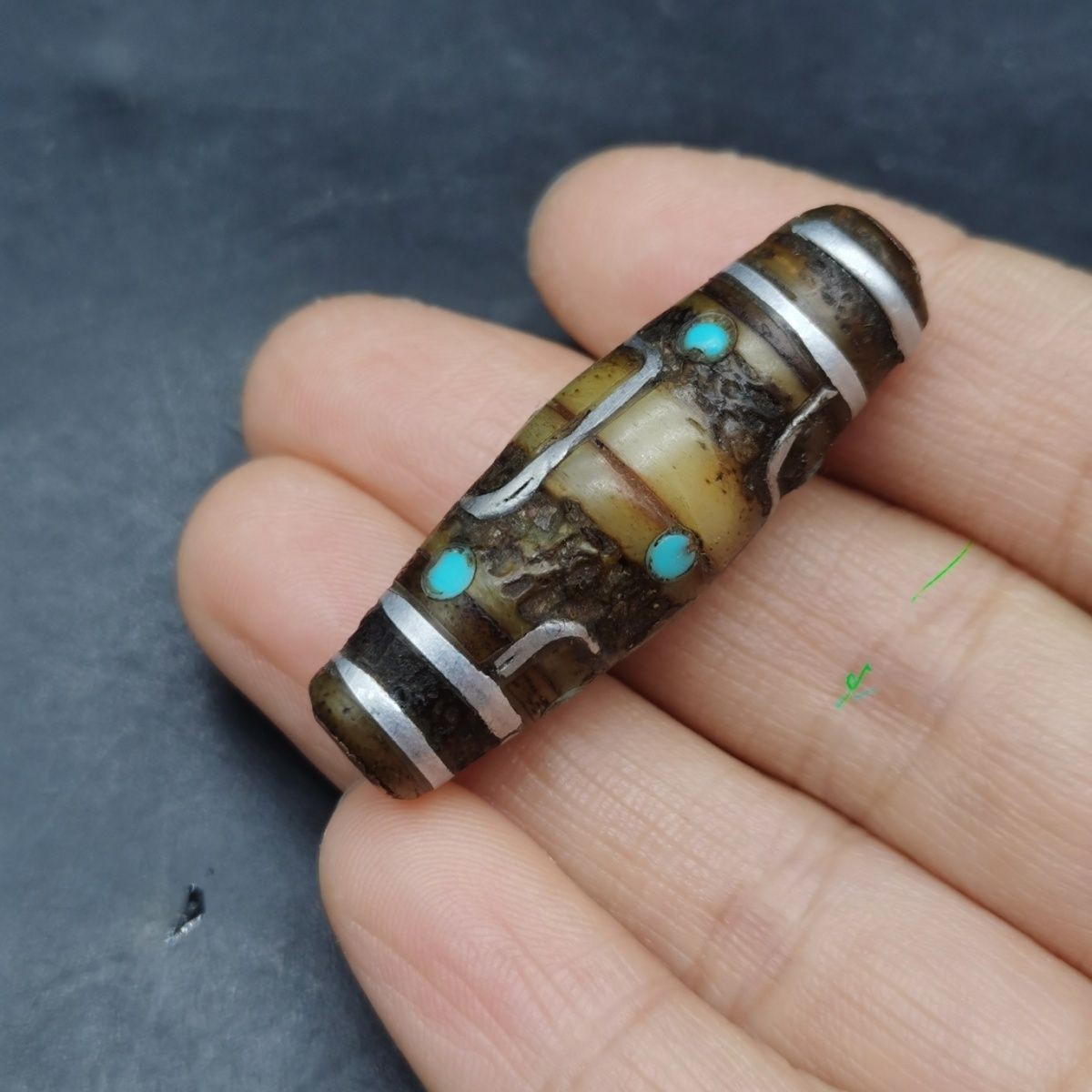 Tibetan Style Loose Spacer Bead Random Pattern DIY Jewelry Accessory