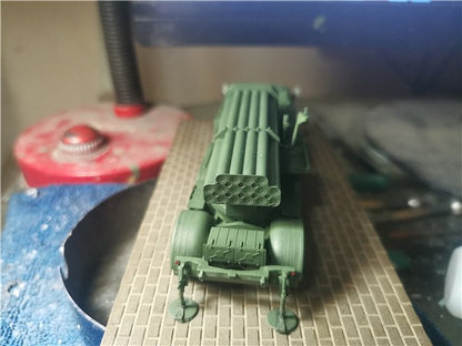 3D Printed 1/72 Russian 9K57 Multiple Rocket Launcher Finished Tank Product
