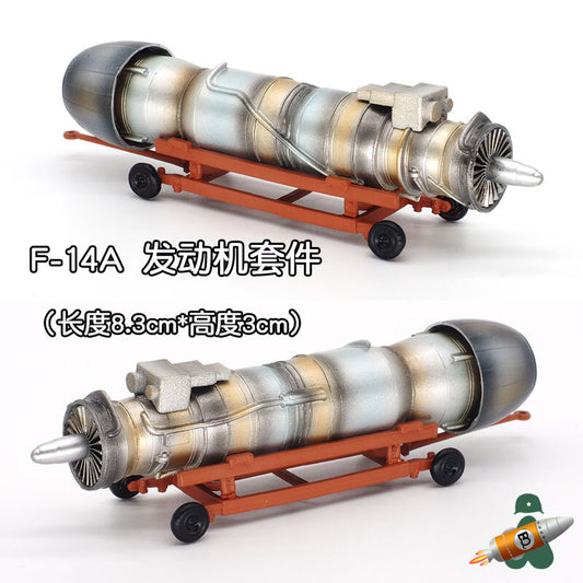1/72 F-14A engine model set Aircraft ground handling supporting model 1Pcs