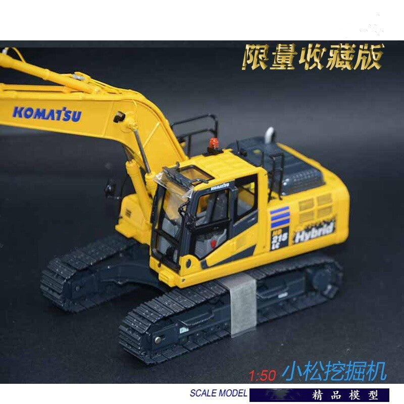 1:50 KOMATSU HB215LC-2 Hybrid Excavator Construction Machine Diecast Model