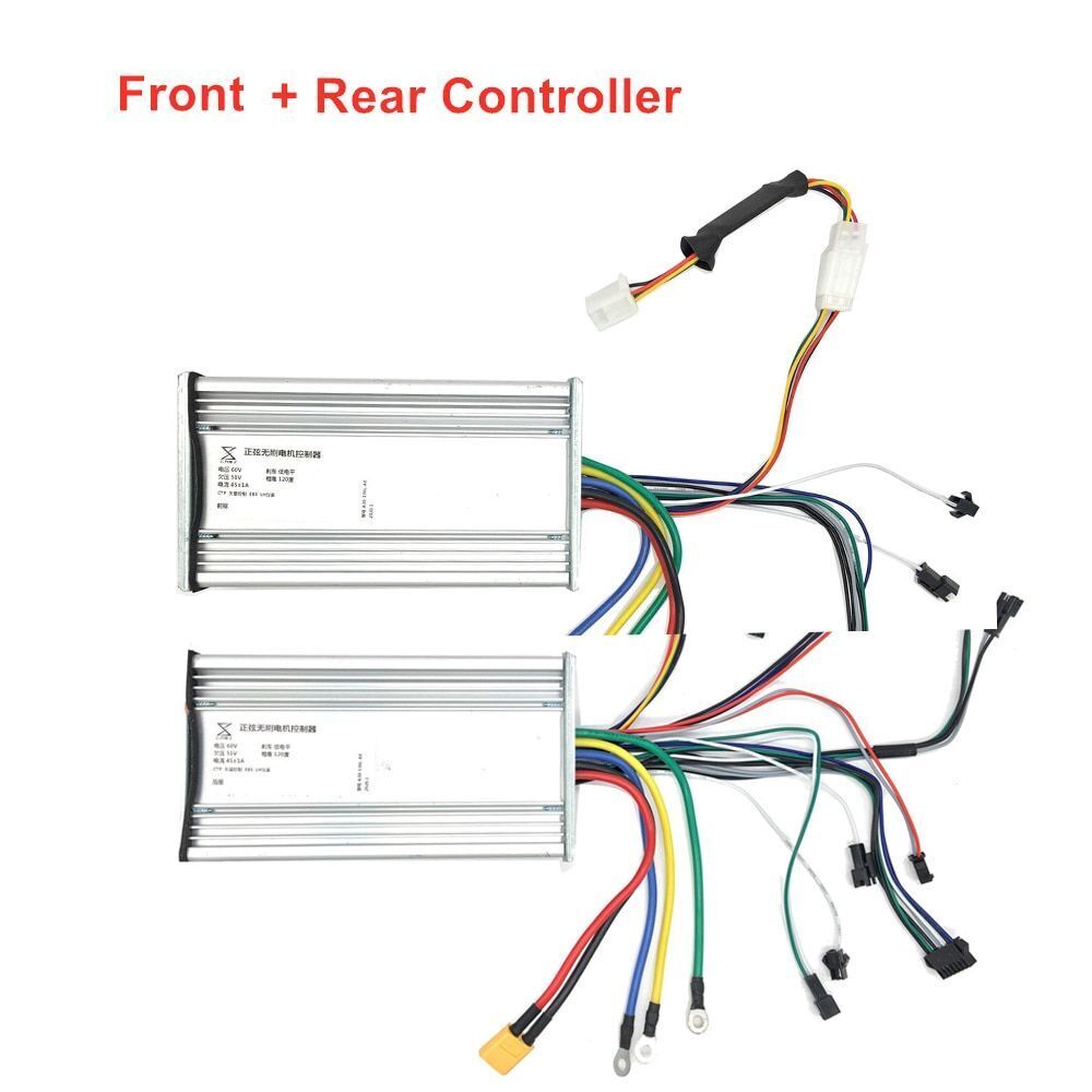 60v Electric Scooter Accelerator Controller Dual Motors 3200/5600/6000w Lh-100