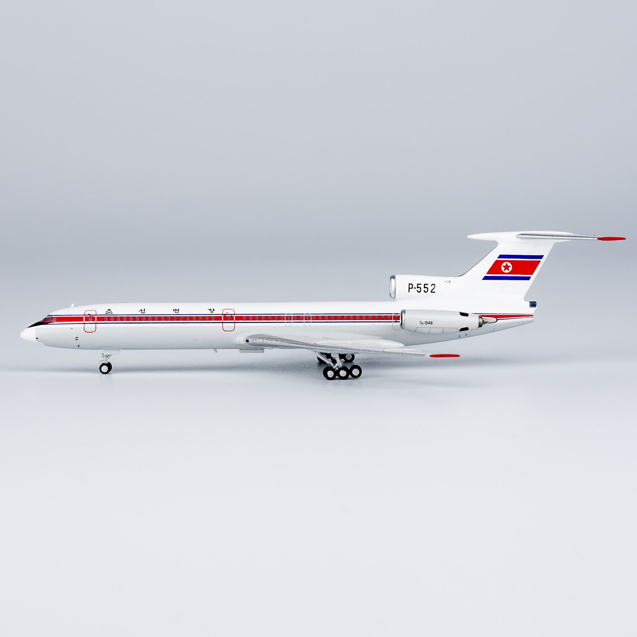 1:400 NG Models Air Koryo Passenger Plane Tupolev TU-154 Diecast Aircraft Model