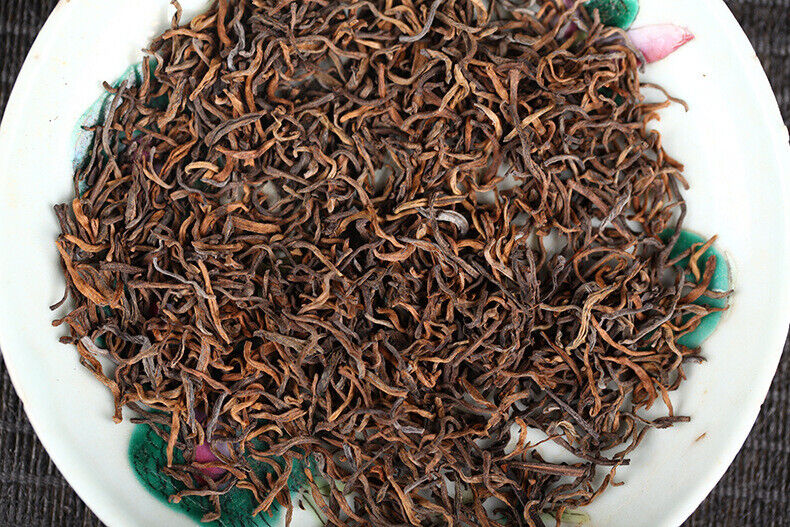 500g Yunnan Pu'er Tea Menghai Spring Tea Golden Buds Ripe Tea Loose Tea