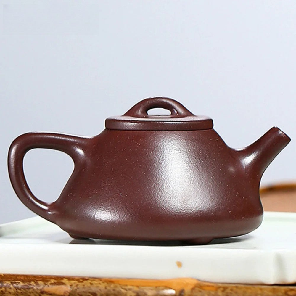 100ML Yixing Purple Clay Teapots Handmade plum blossom Kettle Zisha Tea Set Gift