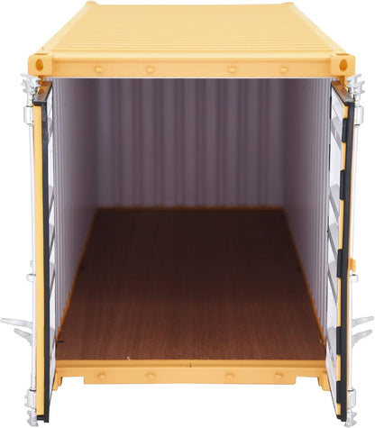1:20 MSC 20GP Shipping Container Model Abs Resin & Wood Toy Home Decoration Gift