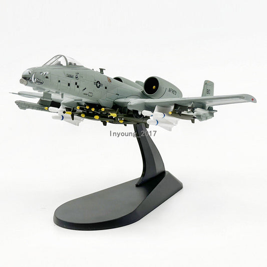 1/100 A-10 Thunderbolt II Warthog Attach Plane Model Diecast Airplane Model