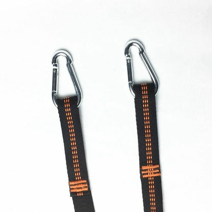 5-Step Rope Ladder Swing Carabiner Outdoor Tree Climbing Rescue Buckle Polyester