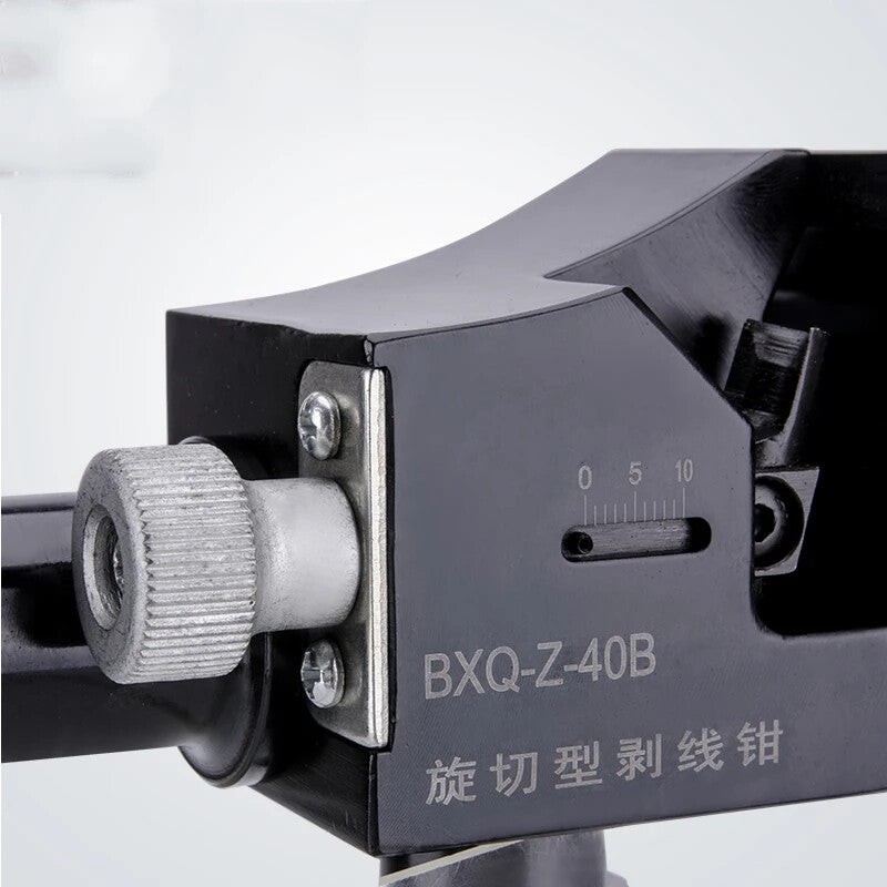 BXQ-Z-40B Wire Cable Stripper Below DIA12-40mm Peeling Depth Below 4.5mm